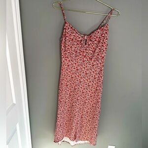 Floral Slip-Style Strappy Dress